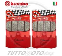 2 COPPIE PASTIGLIE FRENO ANTERIORI BREMBO ROSSE SINTER BMW K1300S 2011 2012