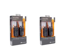2 COPPIE WALKIE TALKIE MIDLAND XT70 PRO NUOVO MODELLO IPX4 9 LIVELLI VOX PMR