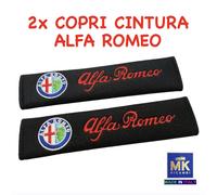 2 Copri Cintura Sicurezza Per Alfa Romeo 159 166 156 147 Giulietta Mito