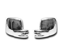 2 COPRI SPECCHIETTI RETROVISORI LATERALI CROMATI LUCIDATI PER VW T4...
