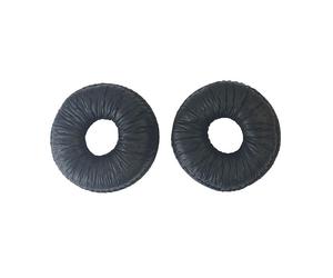 2 copriauricolari in similpelle per Plantronics SupraPlus e Savi Pack da 2 copriauricolari in similpelle per cuffie Plantronics gamma SupraPlus e Savi