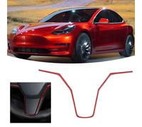 2) Coprivolante interno premium striscia di taglio per Tesla modello Y3