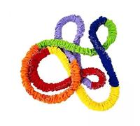 2 corde elastiche di resistenza per lavoro di squadra, multiplayer, multiplayer, lunghezza diversa, per attività all'aperto