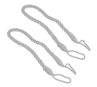 2 corde per tende semplici tessute a mano, pratiche cinghie per tende