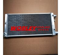 2 Core Aluminum Radiator For FIAT CINQUECENTO 170 0.9L 1.1L 1991-1998 Manual MT
