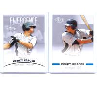 “2” Corey Seager 2012“ 1ST Ever Stampato” Foglia Rize " Emersione " Recluta