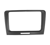 2 - Cornice di navigazione DIN per 2009-2014, piastra DVD per cruscotto con controllo centrale in ABS, montaggio a cornice per radio GPS con adattamento perfetto, elegante