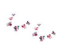 2 Count Bandiera Della Coppa Mondo Banner Con Decorazioni Tema Calcio