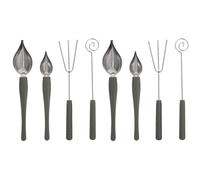 2 Count Cucchiaio Per Pittura in Acciaio Inossidabile Di Cioccolato