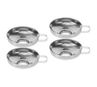 2 Count Piccolo Imbuto Di Metallo Imbuti Per Riempire Bottiglie Bocca Larga