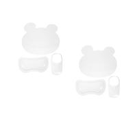 2 Count Poggia Tastiera Mouse Tappetino Per Da Bracciolo Con Poggiapolsi