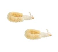 2 Count Scrub Doccia Spazzola Esfoliante Da Bagno Portatile Scrubber