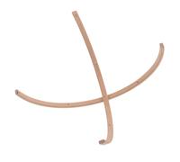 2 Count Supporto Per Campanello Vento in Bambù Kit Mobile Legno Culla