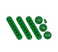 2 cover per pickup a bobina singola per chitarra elettrica, 2 manopole per volume, punta facile da installare, protezione per pick-up