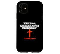 2 Cronache 5:13 Versetti della Bibbia Scrittura Custodia per iPhone 11