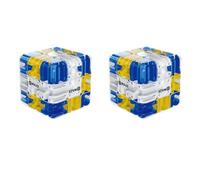 2 Cubo Labirinto 3D, Cubo Labirinto Pallina Rotolante 3D, Coinvolgenti Cubi Labirinti Puzzle Grandi Dimensioni, Giocattolo Educativo Per Lo Sviluppo Logic E Consapevolezza Spaziale Per Bambini