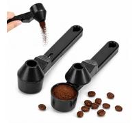 2 cucchiaini da caffè con imbuto, dosatore per caffè macinato, cucchiaio dosatore per cialde di caffè, tè, spezie