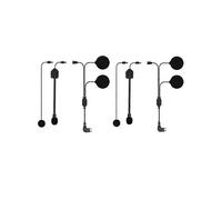 2 cuffie Maxto M2 M3 M3S 2 in 1 con microfono, auricolari per moto, cuffie integrate aperte/integrate