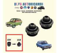 2 CUFFIE SEMIASSE SUPPORTO MODIFICATA BOCCOLA IN FERRO FIAT 127 128 UNIGOM 25mm