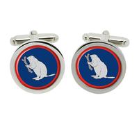 2 Cufflinks Del Gruppo Di Supporto Operativo RLC, Esercito Britannico In Scatola