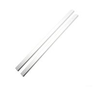 2 cursori a T in lega di alluminio per lavorazione del legno fai da te, compatibili con seghe da tavolo, seghe per troncatrice, banchi per la lavorazione del legno e tavoli di fresatura (450 mm)