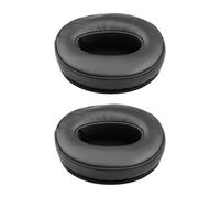 2 cuscinetti auricolari di ricambio, colore nero, con morbida pelle proteica e memory foam, cuscinetti di ricambio compatibili con cuffie Sennheiser HD4.50BT/4.50 TNC/4.40BT (pelle)