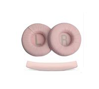 2 cuscinetti auricolari di ricambio da 70 mm, morbidi cuscinetti per cuffie Tune 600 T450 T450BT T500BT (rosa)
