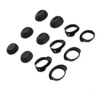 2 cuscinetti auricolari in morbido silicone con anelli di fissaggio, progettati per auricolari Bose Ultra II, per una stabilità di utilizzo tutto il giorno (cuffia L)