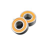 2 cuscinetti ceramici ibridi in acciaio inossidabile 420 - cuscinetti a sfere a gola profonda OD 8-13 mm for mulinelli da pesca e piccoli dispositivi(5X13X4mm)
