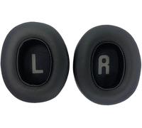 2 cuscinetti di ricambio in schiuma a memoria di forma, custodia in pelle sintetica, custodia per auricolari in pelle nera, adatta per JBL Tune T700BT T710 720 T750BTNC T760NC