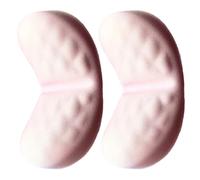 2 cuscinetti ergonomici da polso con superfici facili da pulire, con nucleo in memory foam, per l'igiene quotidiana, la manutenzione, il massaggio, in memory foam