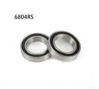 2 Cuscinetti per ruota Bici 20x32x7mm Tenuta 2 Cuscinetti per | Modello 61804/6804, sezione sottile, montaggio per preciso, compatibile , riparazione facile