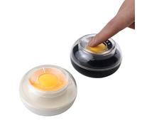 2 cuscinetti rotondi in plastica per le dita, in spugna, per inumidire le dita, umidificatori per contare contanti denaro (bianco + nero)