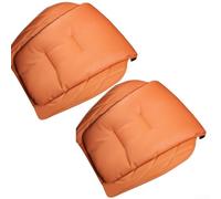 2 cuscini per sedili auto, per la prima fila, progettati per BMW e modelli compatibili, offrono comfort per tutte le stagioni (arancione)