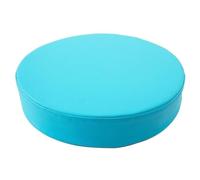 2 Cuscino Per Sgabello Rotondo 40 Cm Per Sedia In Schiuma Memory Impermeabile Rivestimento In Pelle PU Resistente Con Cinghie Regolabili Per Sgabelli Bar Ufficio, Sala Pranzo(Sky Blue,35cmx5cm)