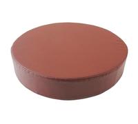 2 Cuscino Per Sgabello Rotondo 40 Cm Per Sedia In Schiuma Memory Impermeabile Rivestimento In Pelle PU Resistente Con Cinghie Regolabili Per Sgabelli Bar Ufficio, Sala Pranzo(Brown,50cmx5cm)