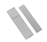 2 custodie multifunzionali in PU con elastici per diario con copertina rigida per quaderni planner cartella multifunzione clip per penna per notebook, Grigio
