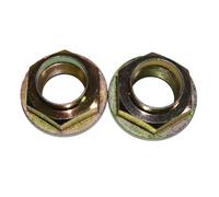 2 dadi asse mozzo rimorchio M30 30 mm dado flangia un colpo per rimorchi Ifor...