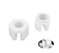 2 dadi di ricambio per Sodastream Crystal 1.0 & 2.0 - Compatibile con Duo, Jet, Fizzi Proteggi il tuo dispositivo dalle perdite di gas, pezzi di ricambio di alta qualità per macchine Sodastream