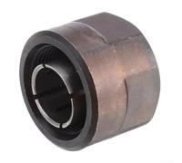 2 dadi in metallo da 1/2" per modelli di router a immersione tra cui 3612 con foro centrale da 12,7 mm e dimensioni 22,5 x 27 mm