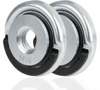 2 dadi per smerigliatrice angolare con design autobloccante per diametro mandrino da 45 mm utilizzati in tutte le attività industriali