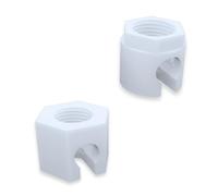2 Dado di Ricambio per Sodastream Compatibili con Jet, Spirit, Easy, Crystal, Terra, Duo, Fizzi 1.0 & 2.0 - Accessori per Macchina del Gas, Perdite, Macchina per Acqua Frizzante, Connettore Tubo