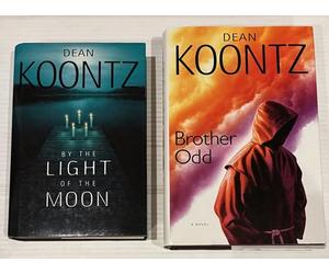 2 Dean Koontz Books! 1) By The Light Of The Moon 2) Brother Odd