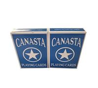 2 Decks Blue Bicycle Canasta with Points Playing Cards due mazzi blu bicicletta canasta con le carte punti giocati