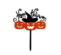 2 Decorazioni per Torte Decorative Scelte per Torta Inserti per Torta di Halloween Costume di Halloween Nice And Clever