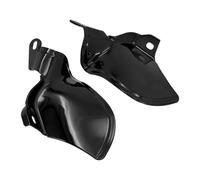2 deflettori aria for sella in ABS for moto, neri for FLSL FXBB 18-2021