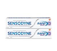 2 dentifrici Sensodyne Rapid Relief 80 g ciascuno per denti sensibili scadenz...