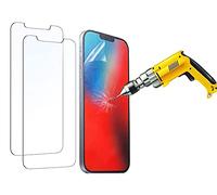 2 di VetroTemperato Iphone 12 pro 13 14 plus Redmi note 9 Samsung A70 A32 per smartphone cellulare Pellicola Prottetiva Anti Graffio (Iphone 14 plus 6.7)