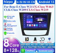 7862 autoradio Android per Mercedes-Benz W211 E200 E220 E300 E350 E240 E280 lettori Stereo per auto CarPlay 2 schermo Din 2002 -2009 P1L
