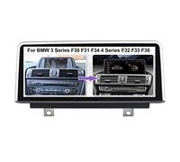 2 DIN Android Carplay Autoradio con Pantalla para BMW BMW 3 4 Series F30 F31 F34 F32 F33 F36 2013-2017 NBT,10.25 Pulgadas 1920X720P Pantalla táctil GPS Multimedia Radio Bluetooth (Sistemi NBT)